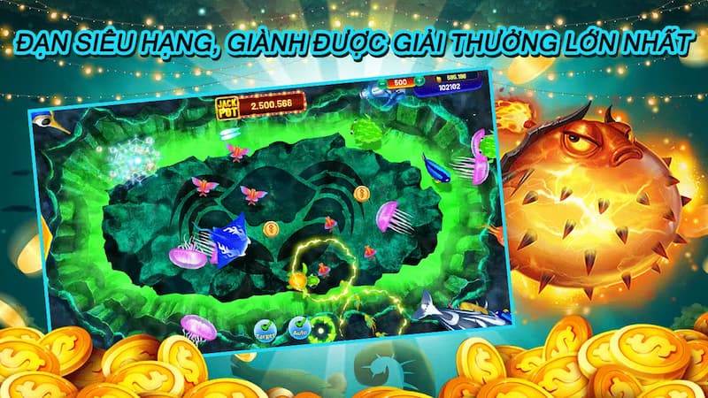Bắn cá đại thần - Săn cá khủng đổi thưởng liền tay 5 Các nhiệm vụ lĩnh thưởng ở bắn cá đại thần